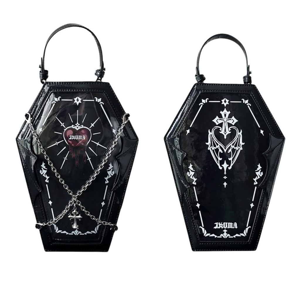 Ita Bag Backpack Gothic Coffin Purses And Handbags Halloween Uwu >:(